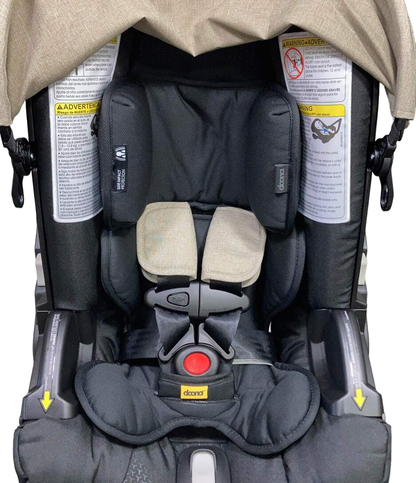  Doona Pottery Barn Kids Exclusive Edition Infant Car Seat Stroller, 2023, Warm Stone