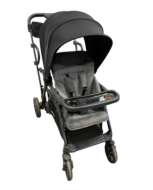  Joovy Caboose S Too Sit And Stand Double Stroller, 2020, Grey Melange