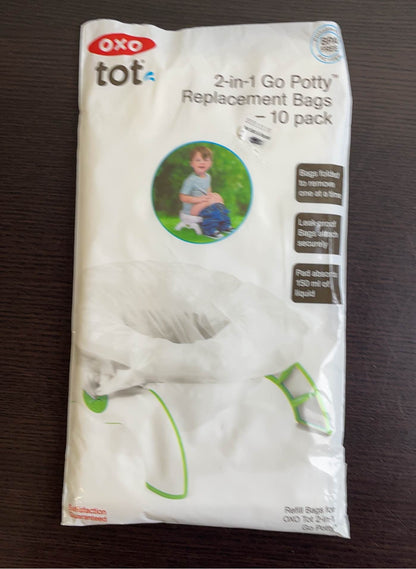  OXO Tot 2-in-1 Go Potty, With Replacement Bags