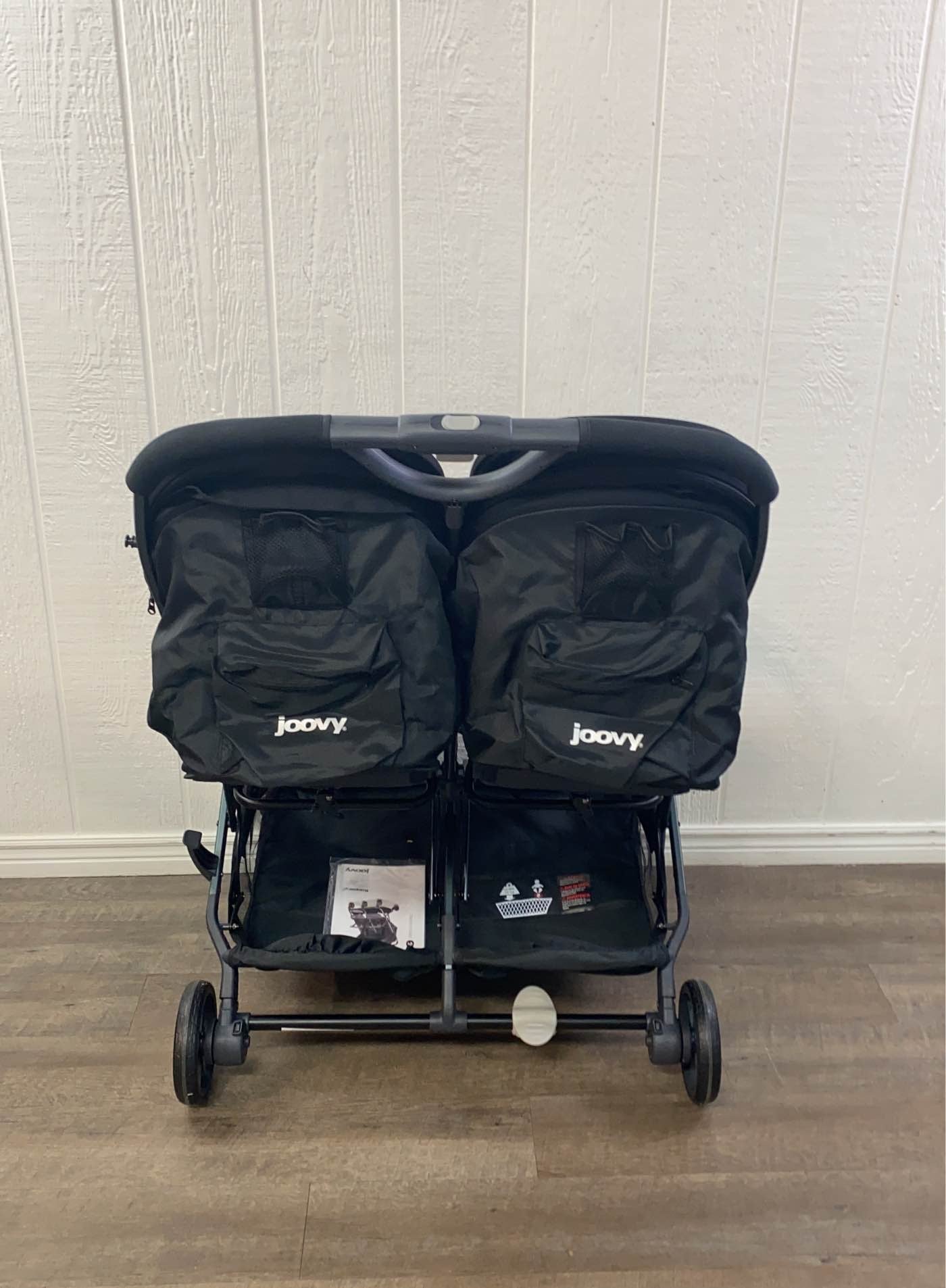  Joovy Kooper X2 Double Stroller, Forged Iron, 2021