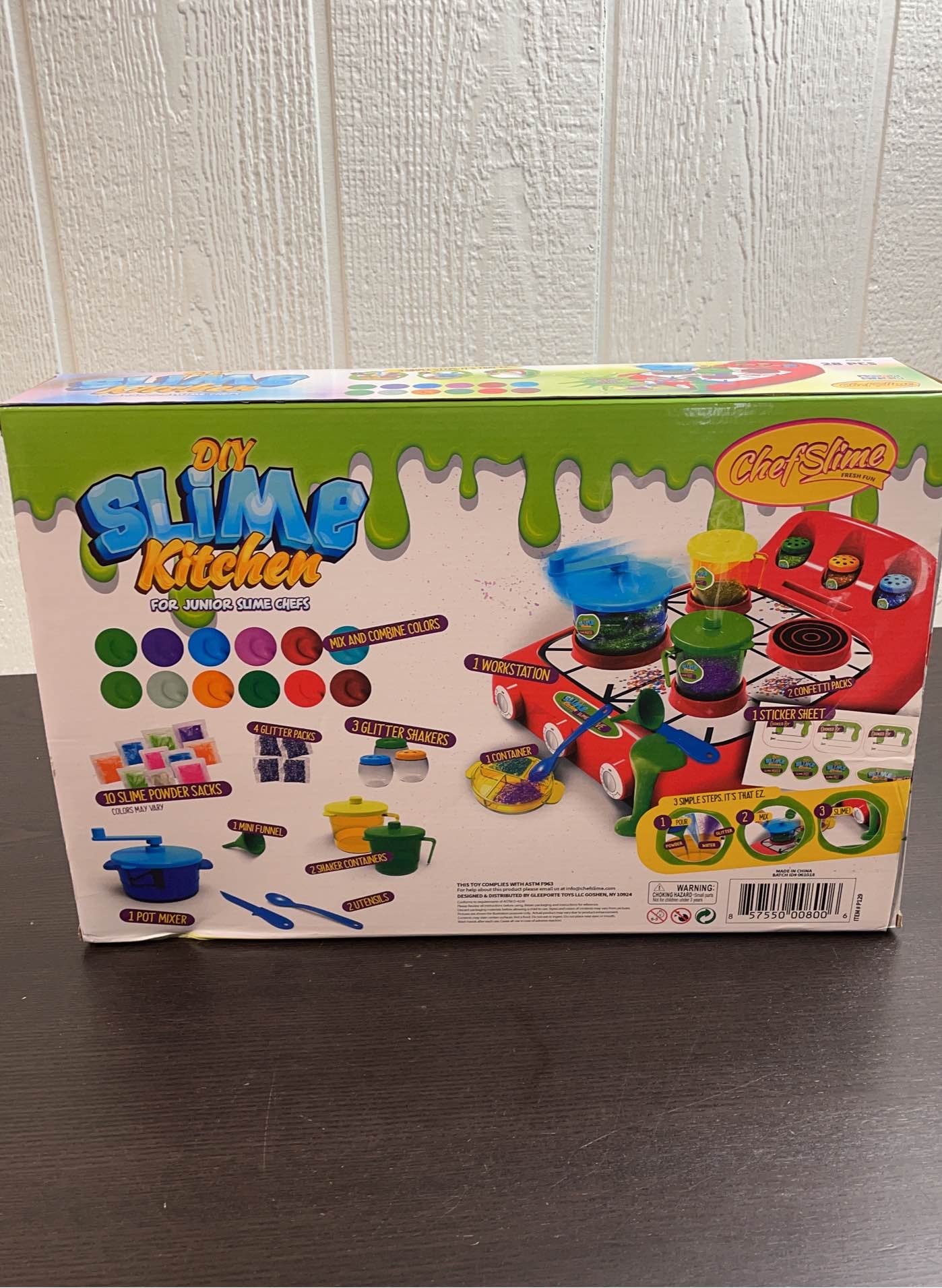  Chef Slime, DIY Slime Kitchen