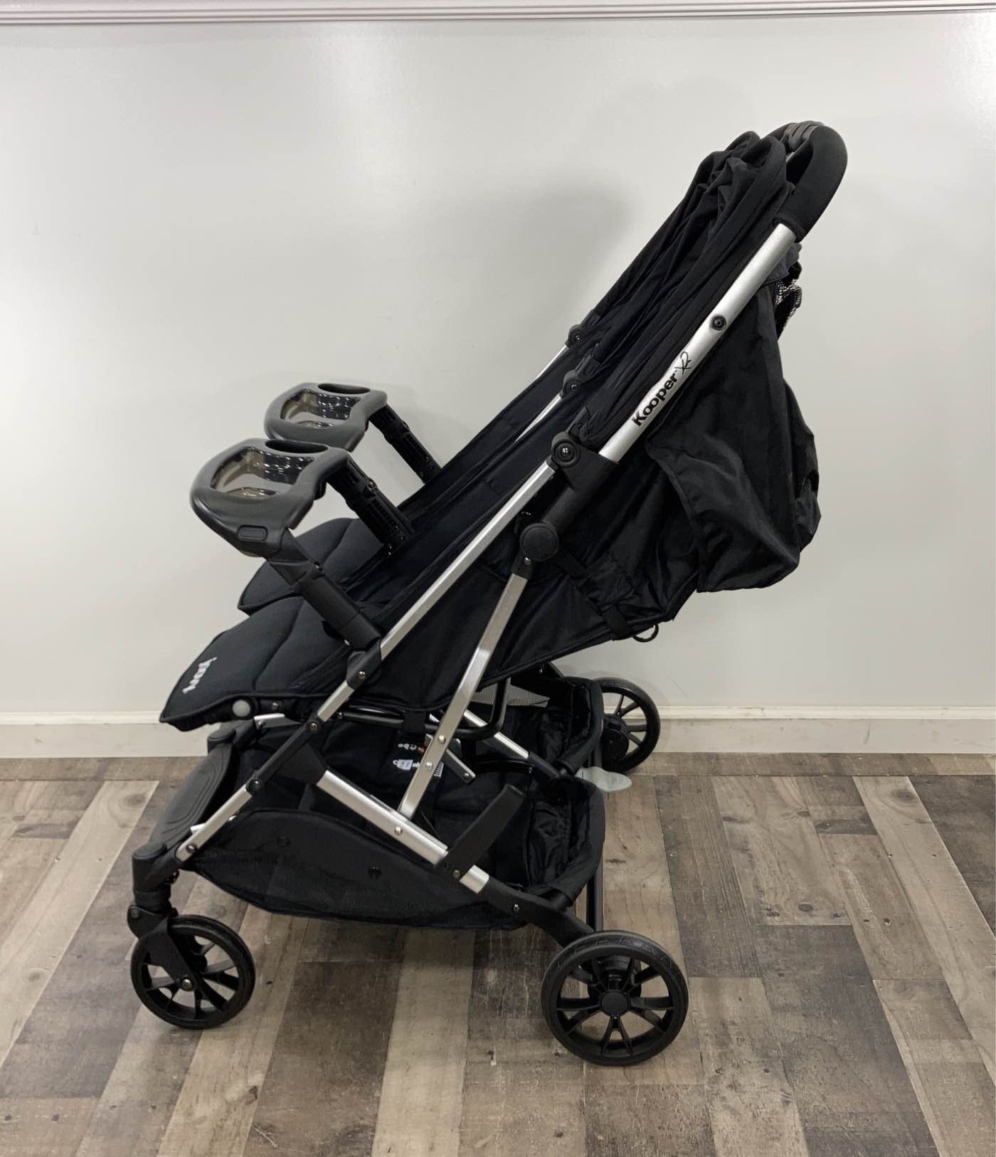  Joovy Kooper X2 Double Stroller, Black