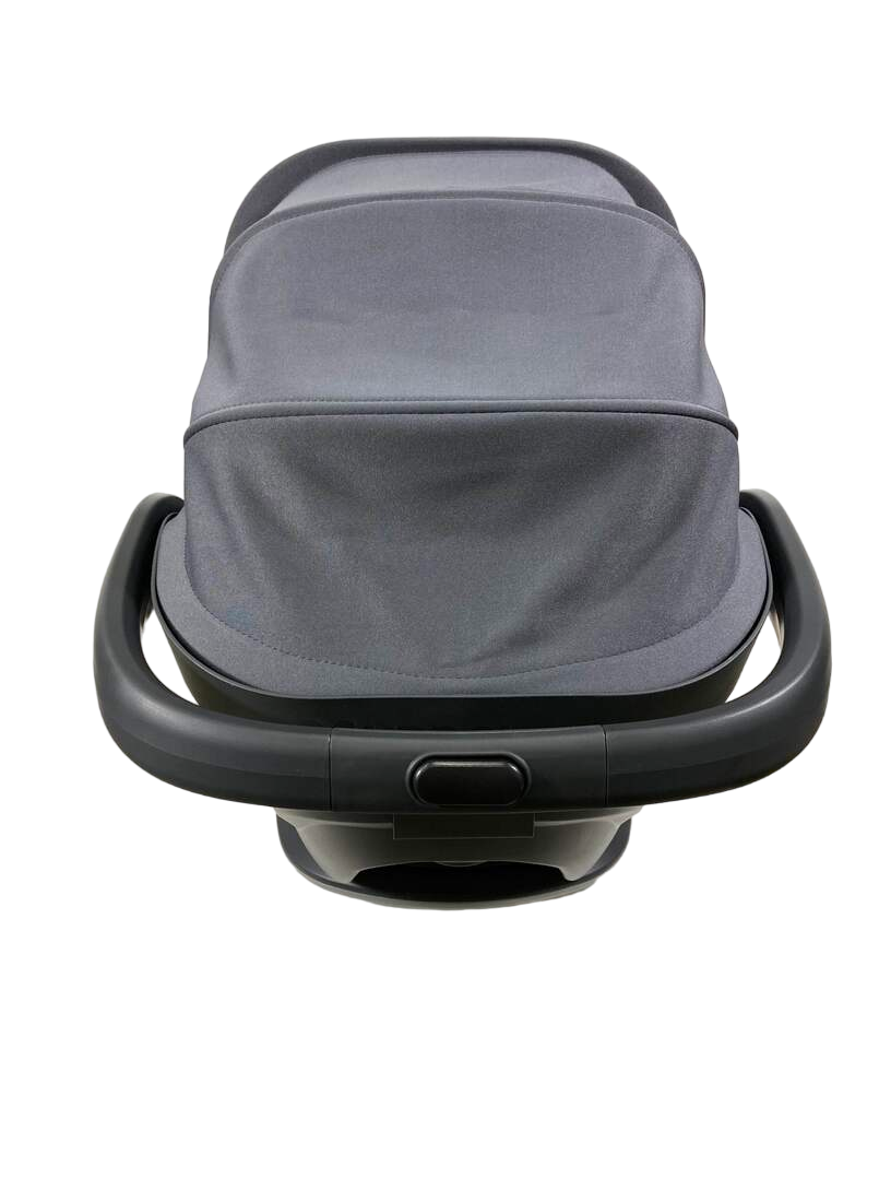  UPPAbaby MESA V2 Infant Car Seat, 2023, Greyson (Charcoal Melange Merino Wool)