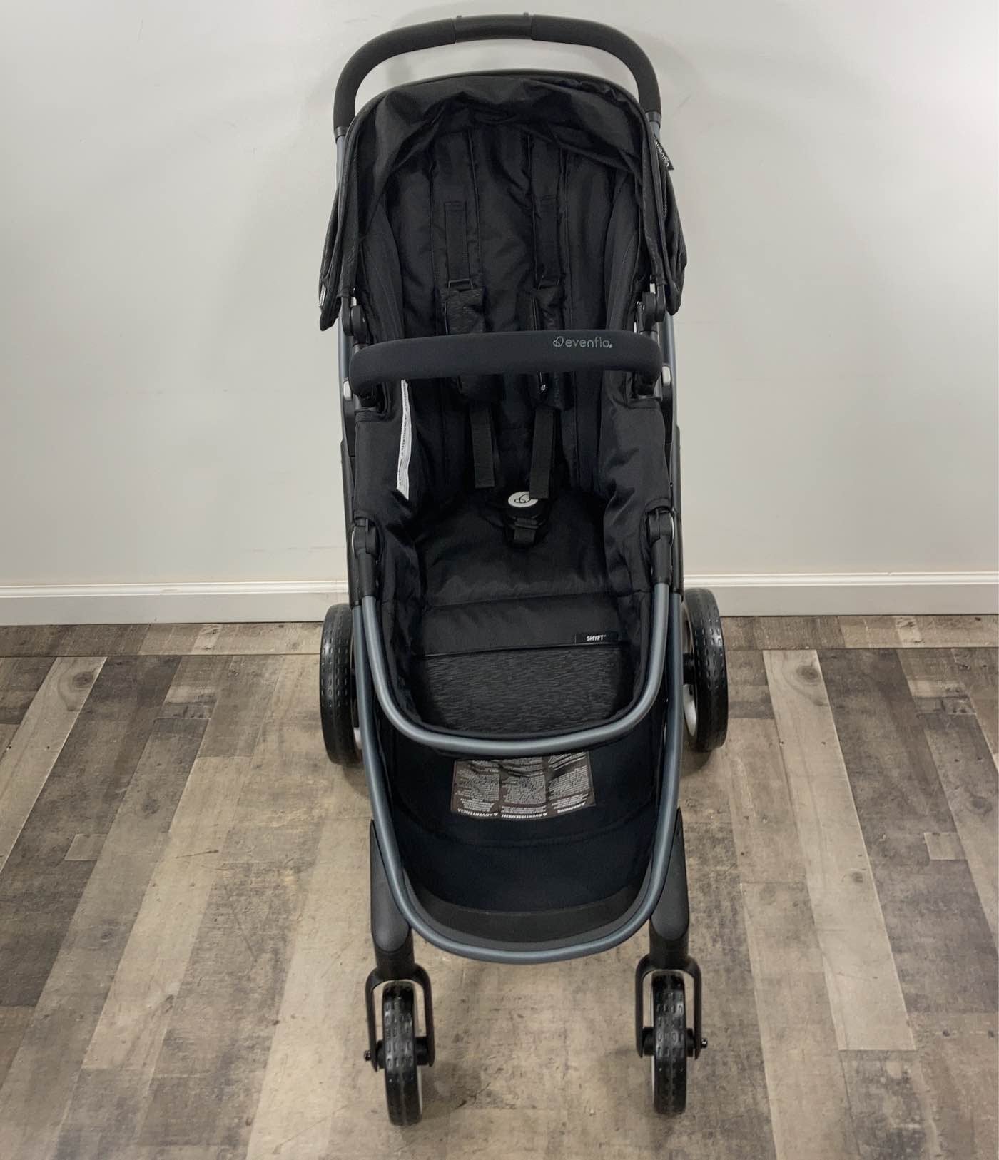  Evenflo Shyft Stroller, 2021, Moonstone Grey