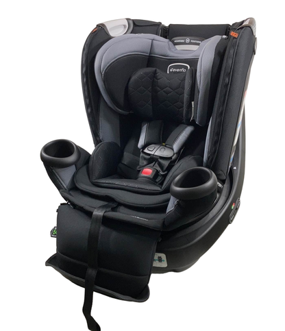  Evenflo Revolve 360 Extend Rotational Convertible Car Seat, 2023, Revere Gray