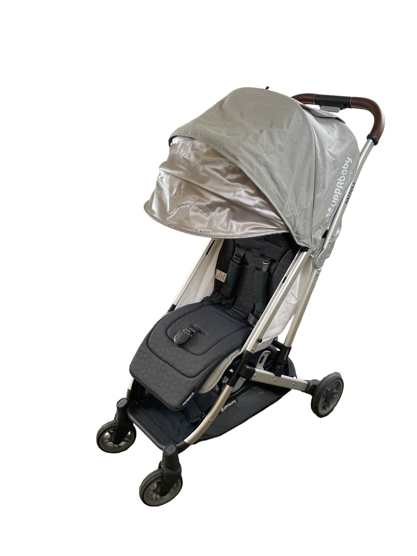  UPPAbaby MINU Stroller, DEVIN (Grey Melange), 2019