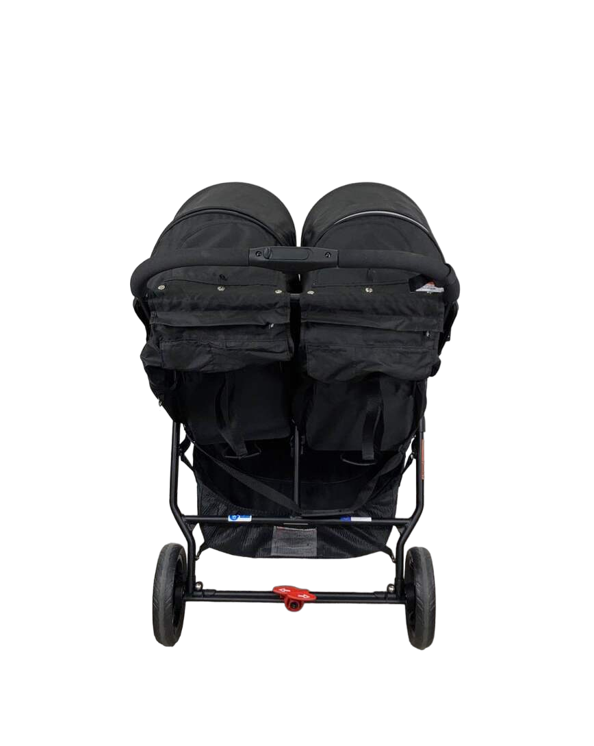 Valco Baby Slim Twin Stroller, Licorice Black, 2022